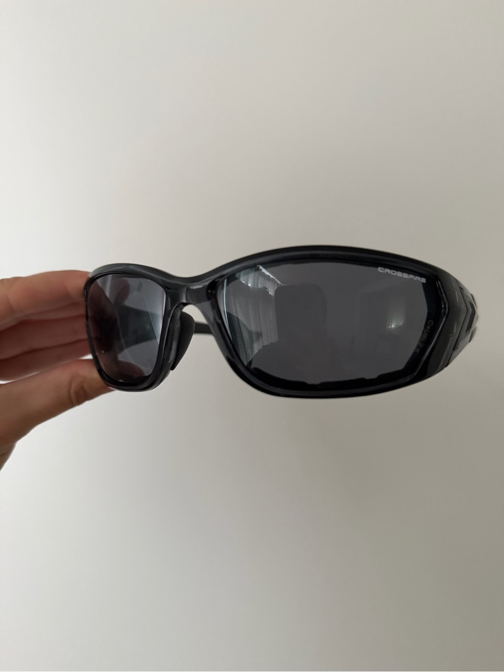 Black Sport Sunglasses - gorpcore